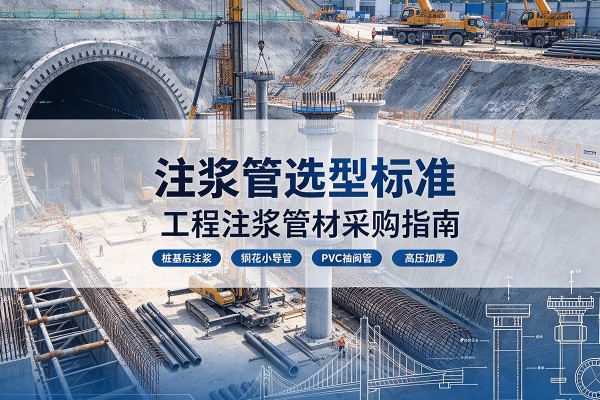 登封注浆管选型标准